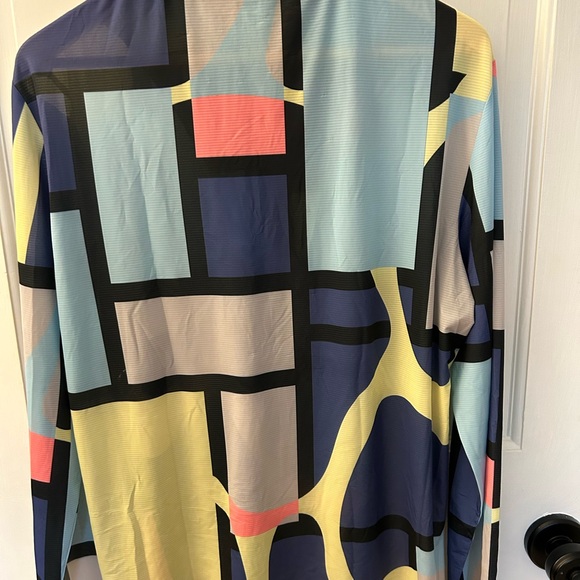 Jamie Sadock Women’s Sunsense Runway Long Sleeve Quater Zip Golf Top - Picture 4 of 5